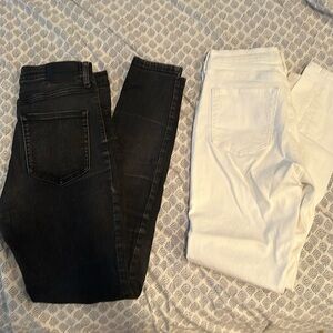 TWO PAIRS everlane skinny jeans 29